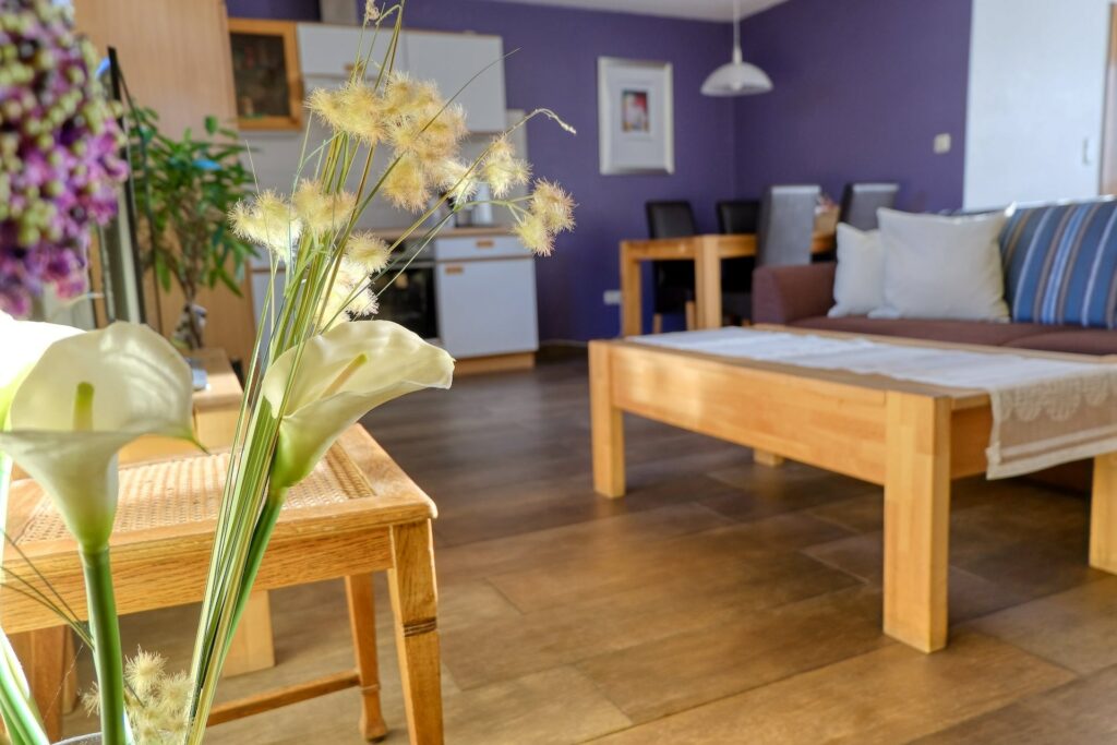 Gästehaus Lehne Ferienwohnung No. 1 - Wohnzimmer Deko